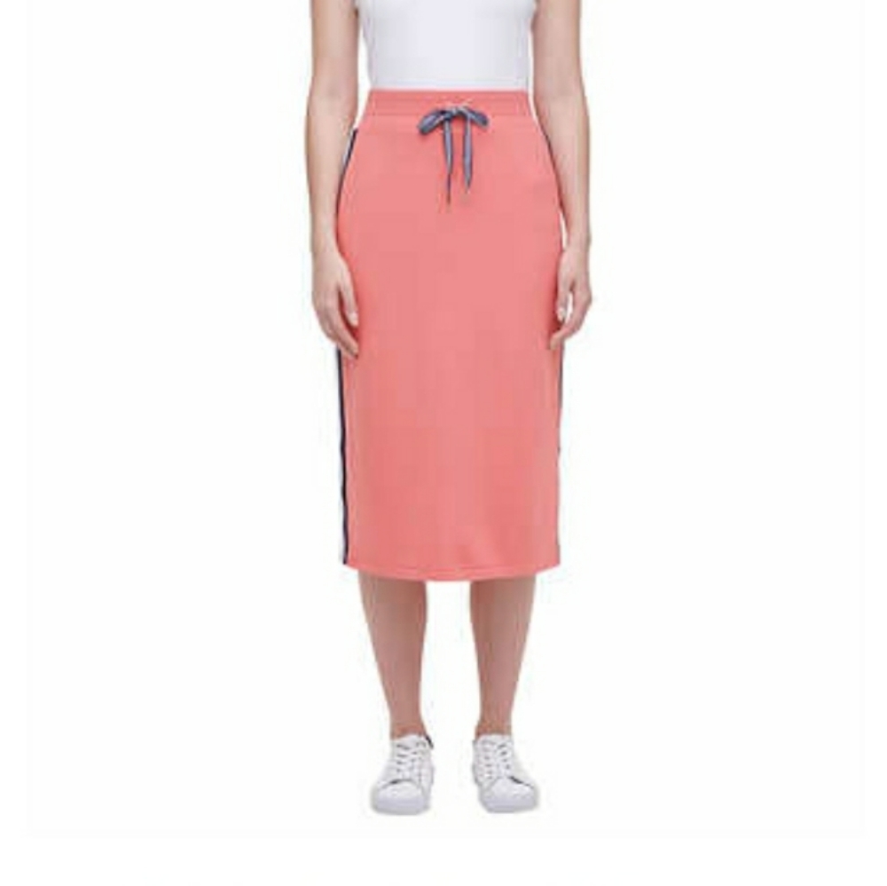 Tommy Hilfiger Side-Stripe Midi Skirt - Picture 4 of 6